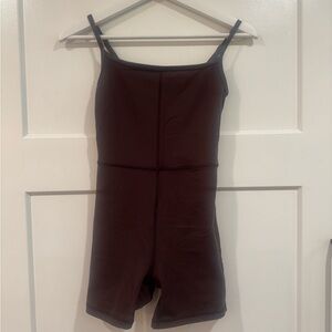 Aritzia Dark Brown Kids Bodysuit